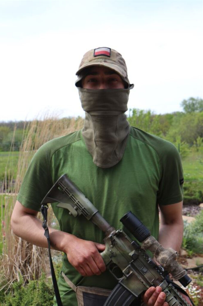 Szymon, Polak walczący w obronie Ukrainy