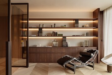Elegancki apartament w&nbsp;Krakowie, projekt Katarzyna Kraszewska