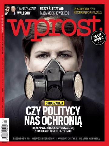 Okładka tygodnika Wprost nr 3/2017 (1770)