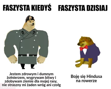 Mem z napakowanym i płaczącym pieskiem 