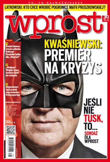 Okładka tygodnika Wprost nr 38/2012 (1544)