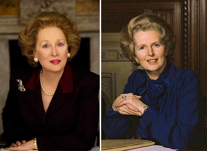 Meryl Streep jako Margaret Thatcher