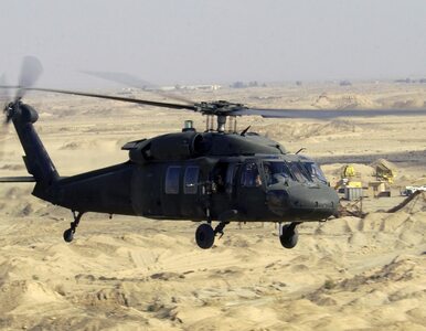 Miniatura: Helikopter Black Hawk „omyłkowo”...