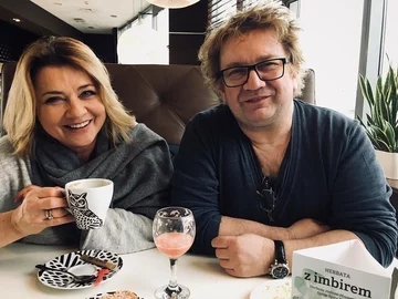 Paweł Królikowski i Małgorzata Ostrowska 