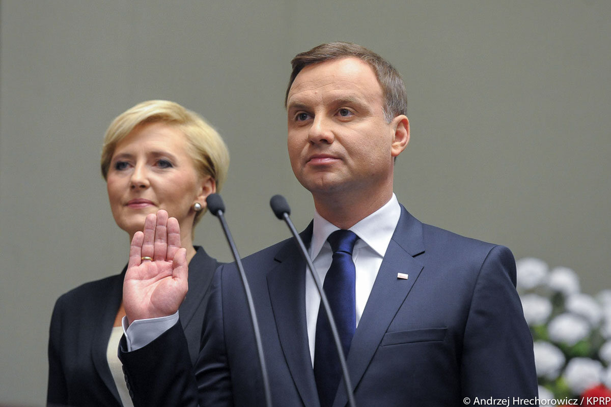 6 sierpnia 2015 roku Andrzej Duda złożył przysięgę przed Zgromadzeniem Narodowym 