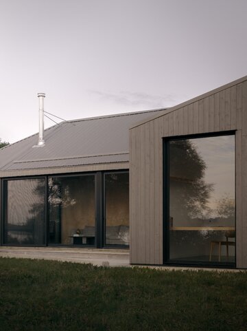 Parterowy dom, projekt StudioAC 