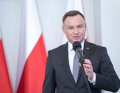 Miniatura: NA ŻYWO: Prezydent Andrzej Duda podjął...