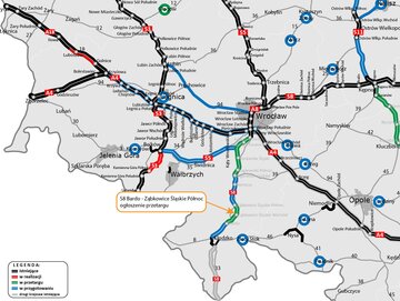 Droga ekspresowa S8 na&nbsp;Dolnym Śląsku