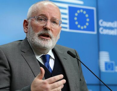 Miniatura: Timmermans: Widzę chęć polskiego rządu do...