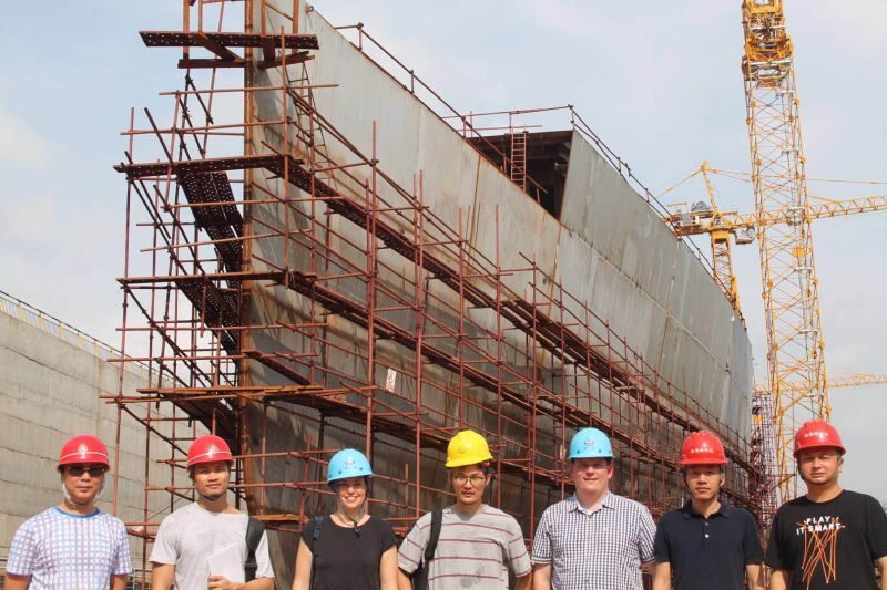 Postęp prac przy budowie Titanica II 
