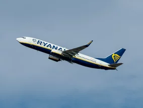 Miniatura: Dramatyczny przebieg lotu Ryanair. Samolot...