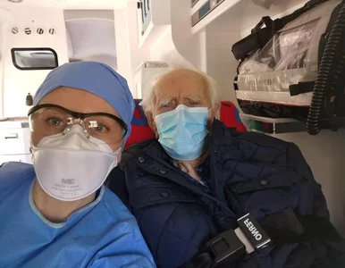 Miniatura: Warszawa. 100-latek wyzdrowiał z...