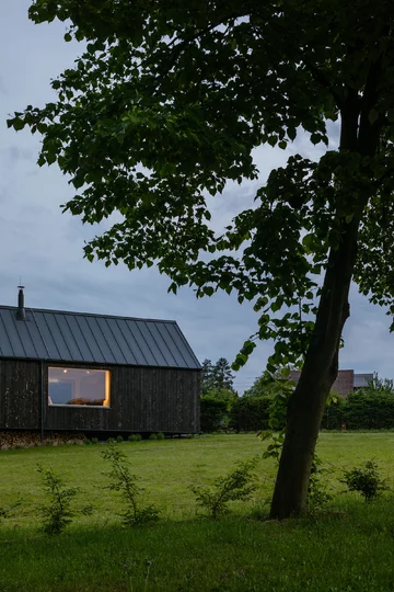 Nowoczesna stodoła, projekt studio KLAR Linka, nowoczesna stodoła, studio KLAR