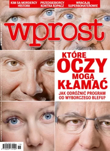 Okładka tygodnika Wprost nr 19/2015 (1678)