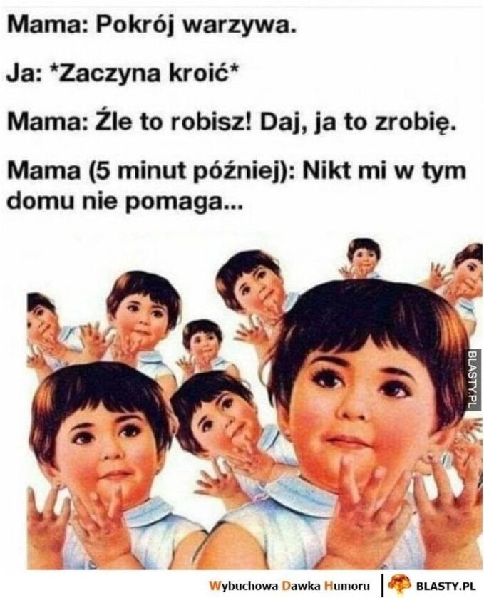 Mem na Dzień Mamy 