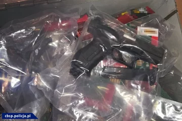 Materiały zabezpieczone przez policję 