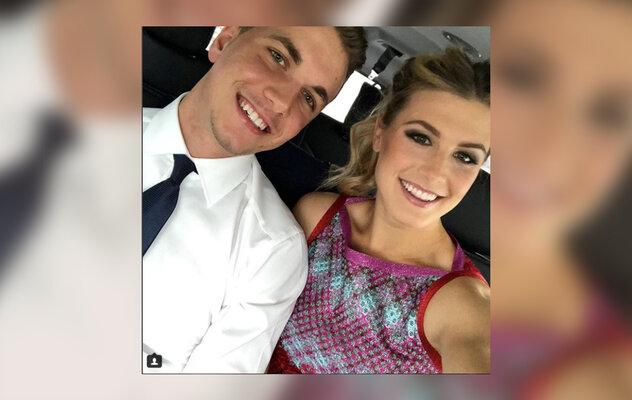 Miniatura: Tenisistka ze swoim chłopakiem