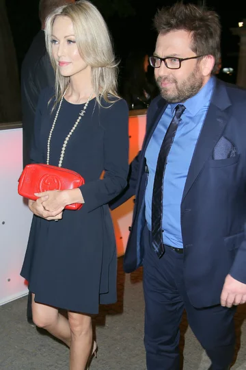 Magdalena Ogórek i Bartosz Węglarczyk w 2015 roku 