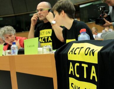 Miniatura: "Waży się być albo nie być ACTA....