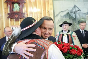 Andrzej Duda na spotkaniu z góralami 