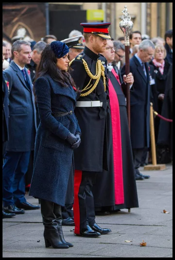 Meghan i Harry podczas Dnia Pamięci 