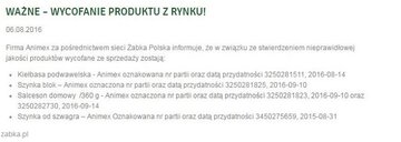 Oświadczenie Żabka
