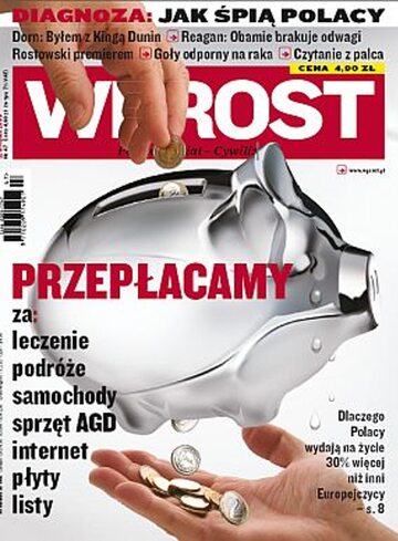 Okładka tygodnika Wprost nr 47/2009 (1400)