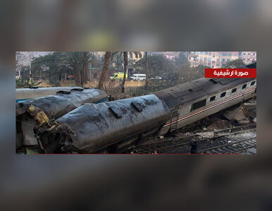 Miniatura: Zderzenie pociągów w Egipcie. Co najmniej...