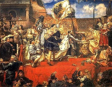 Miniatura: Nie tylko hołd pruski. Krzyżacy...