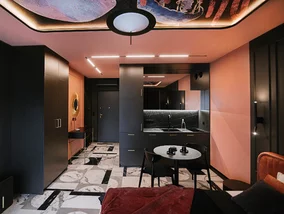 Miniatura: Ten 40-metrowy apartament...