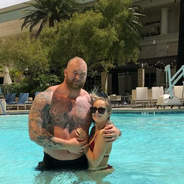 Thor Björnsson i Kelsey Henson 