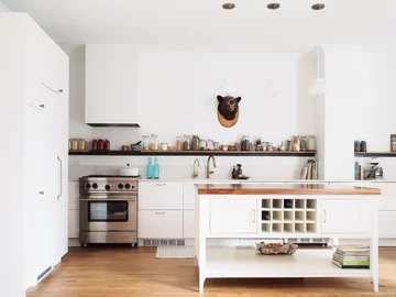 Mieszkanie z domowym biurem, projekt Atelier SUWA Mieszkanie, v2com, remont, przebudowa, biuro w domu