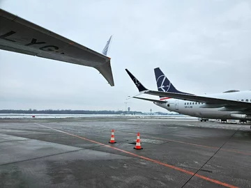 Boeingi 737 MAX 8 na Lotnisku Chopina 