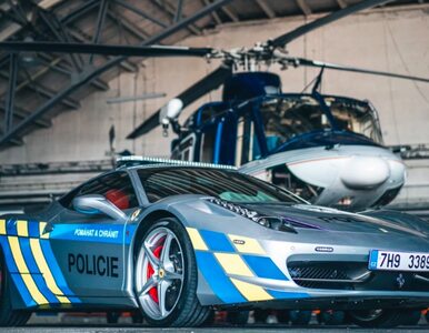 Miniatura: Czeska policja dostała Ferrari. Będzie...