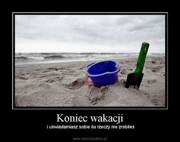 Zbliża się koniec wakacji. Internauci tworzą memy 