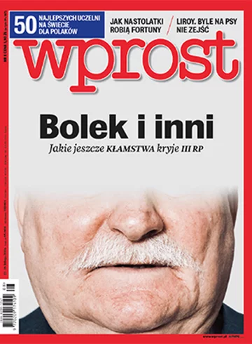 Okładka tygodnika Wprost nr 8/2016 (1725)