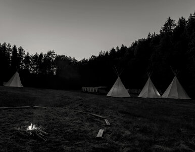 Miniatura: Pogrzeb harcerza Dominika. Ksiądz mówił o...