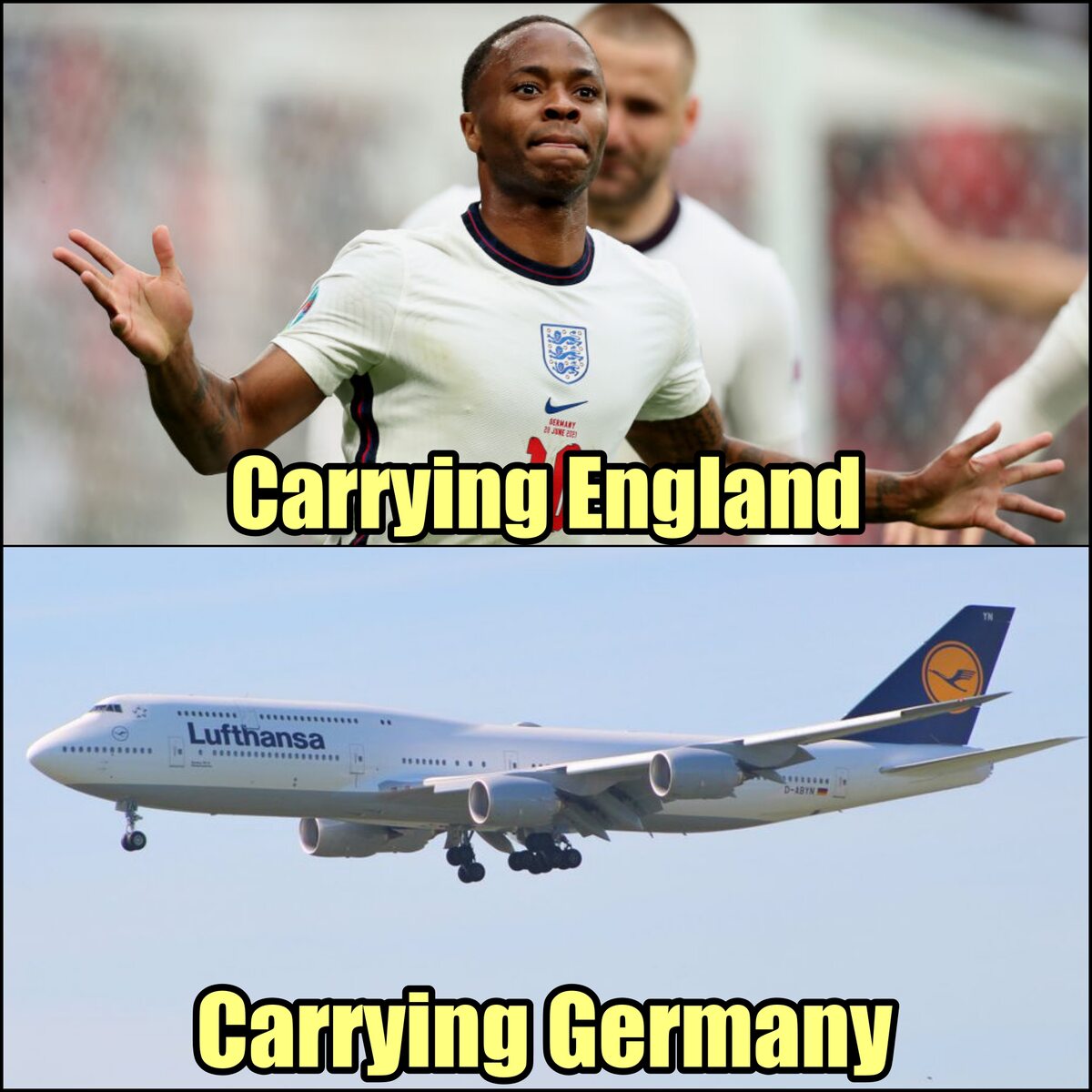 Mem po meczu Anglia – Niemcy 