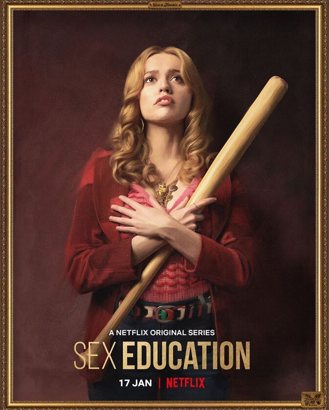 Plakaty promujące 2. sezon serialu „Sex Education” 