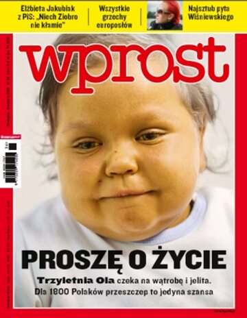 Okładka tygodnika Wprost nr 36/2010 (1439)