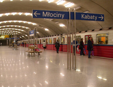 Miniatura: Warszawa: budowa metra jeszcze bardziej...