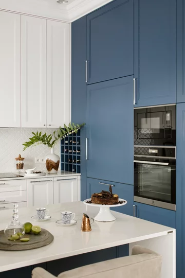 Hamptons w wielkim mieście, proj. MIKOŁAJSKA studio 