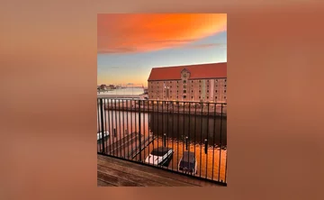 Mieszkanie całe w bieli Dinesen, białe mieszkanie