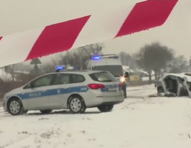 Miniatura: Wypadek w Wielkopolsce. 2 osoby nie żyją,...