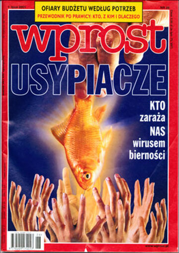 Okładka tygodnika Wprost nr 26/2001 (970)