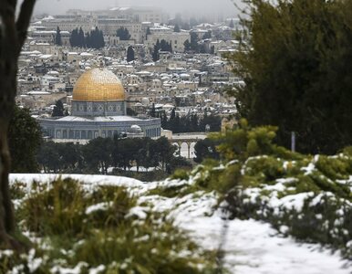 Miniatura: Zima w tym roku dociera nawet do Izraela i...