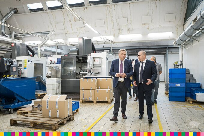 Wizyta marszałka w firmie Alex