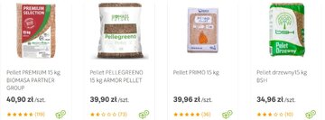 Ceny pelletu w&nbsp;Leroy Merlin