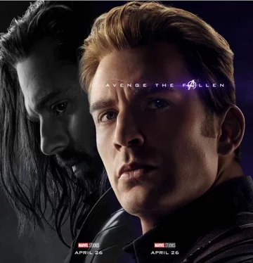 Jeden z serii memów inspirowanych plakatami do „Avengers: Endgame”, mający poruszyć serca fanów </3 