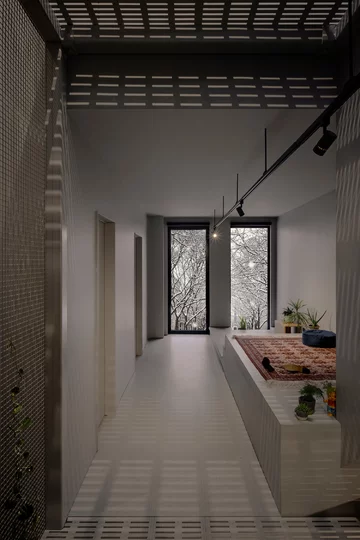 Teatralny dom pary aktorów, projekt Jean Verville v2com, 1010-13